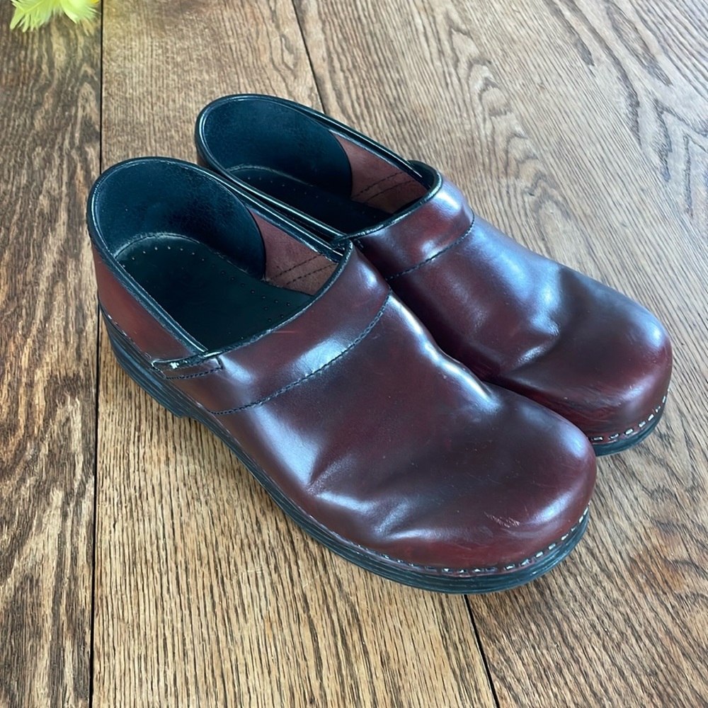 Dansko Leather Clogs